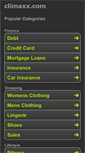 Mobile Screenshot of climaxx.com